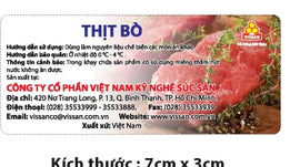 Nhãn Thịt Bò (7x3)