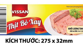 Nhãn thịt Bò Xay_170g